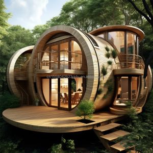 Wooden Houses EU Australian Standard Container Office Residential Circular