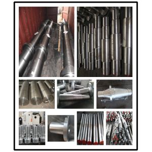 42CrMo4 SCM440 AISI 4140 Alloy Steel Forged Shaft Blanks Quenching And Tempering