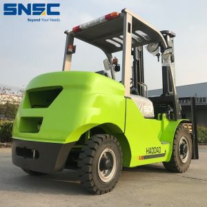 5t Diesel Engie Forklift FD50 with Shifter Fork and Lift Height Ranges from