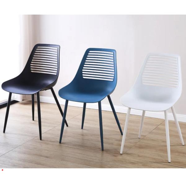 Modern Design Style Nordic Ergonomic Plastic Chair for Household Furniture in Kitchen Living Room Bedroom Dining