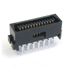 1.27mm T Type Male Computer Pin Connectors 68 Pin Connector 90°DIP PBT Phosphor