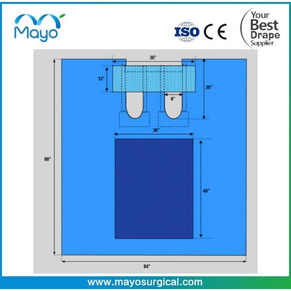 Buy Bilateral Under Leg Perineal Drape With Reinforced Fabric at wholesale prices