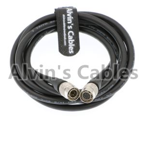 Hirose 6 Pin Female To 6 Pin Male Cable For Radio Camcorder Camera