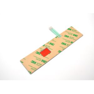 Plastic Embossed Metal Dome Membrane Touch Switch Keypad 175mmx45mm