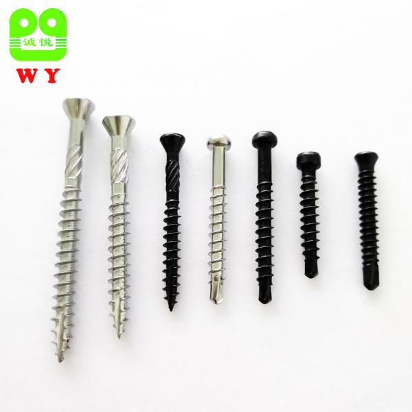 T15 Torx Drive Slash Point Stainless Steel Composite Deck Screws Milling Helical