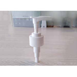 China Up - Down ribbed Plastic 24mm Screw Lotion Pump on sale