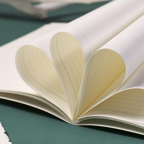 Paper Notebook featuring Vincent Van Gogh Motivation Three-Dimensional Oil Painting