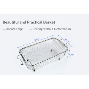 Double Power Manual Ultrasonic Cleaner AC220V SUS 30mins Timer