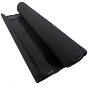 Quality Black Hypalon Coated Nylon Fabric 500D Matte CSM Hypalon Tarp For Backpack 1.0mm Thick for sale
