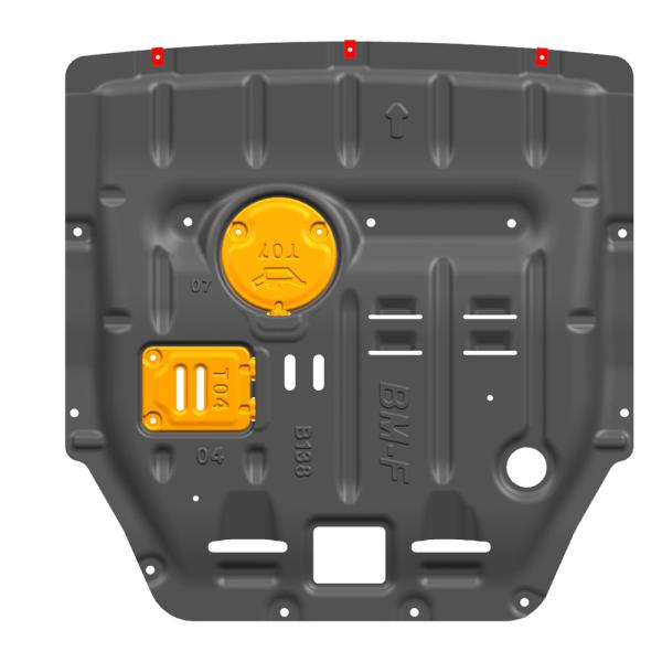 BMW Skid Plate Engine Guard Plate Direct Sale of Manganese-Aluminum Alloy Accessories
