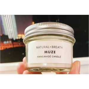 Round Glass Cylinder Candle Holder / Small Glass Candle Holders