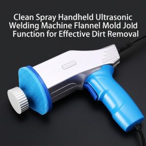 China Clean Spray Handheld Ultrasonic Welding Machine Flannel Mold Function for Effective Dirt Removal on sale