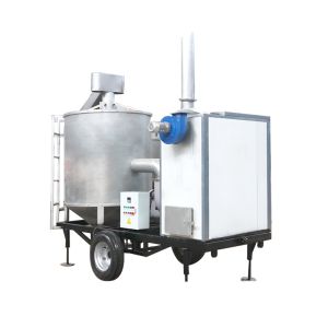 Quality PLC Mini Mobile Electric Grain Dryer Compact For Agricultural for sale