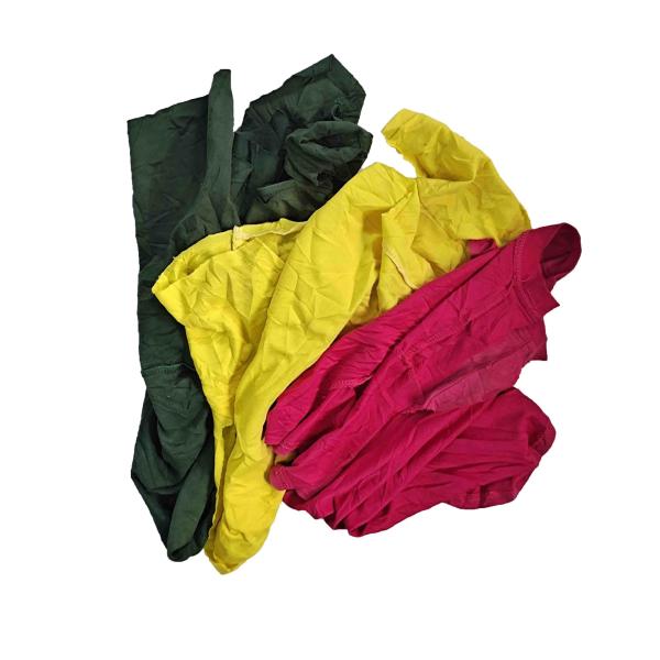 Buy 100% Cotton 25kg Packaging Polishing Rags For Industry at wholesale prices