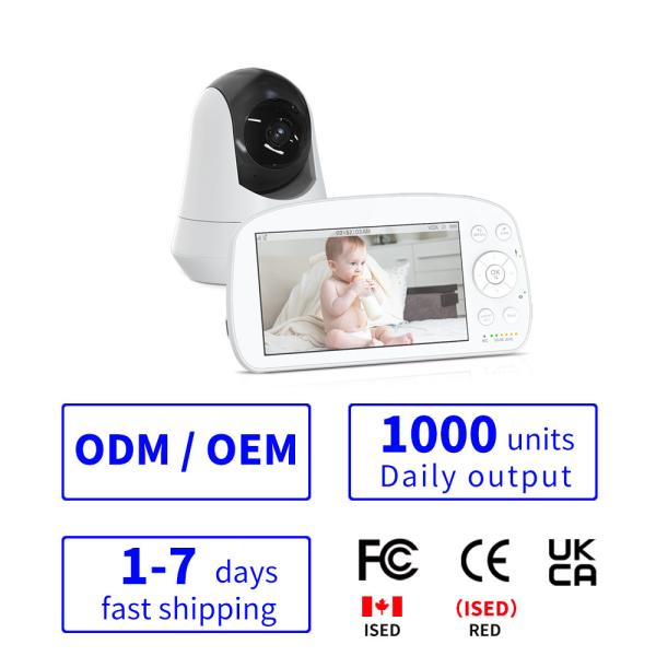 Buy 1080P Hd Mini Video Baby Monitor With App Wireless Smart Home Security Ceiling Wall Mount at wholesale prices
