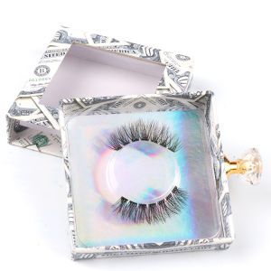 Fluffy 0.25mm Thick 6D Fur Natural False Eyelashes For Hooded Eyes