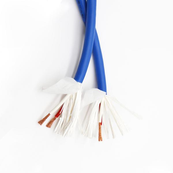 Pure Copper Shielded Speaker Cable Double PVC Coated With Non Woven Fabric PP