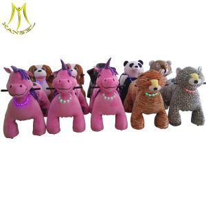 Quality Hansel theme park equipment electric plush motorized animals for sale for sale