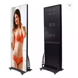 Hd Advertising High Brightness Poster Led Screen Vertical Digital Signage