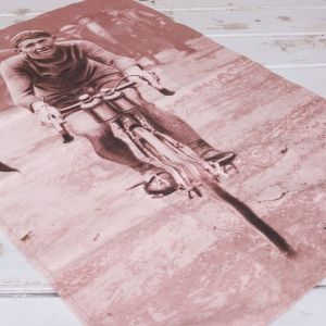 Microfiber printed cleaning cloth with PP tube packing-Pet towel