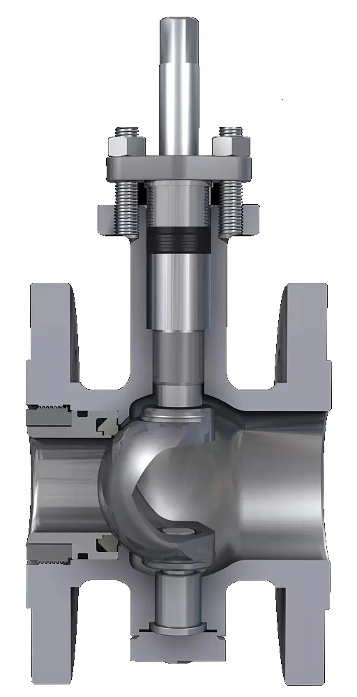 V Type Stainless Steel Electric Trunion Flange Ball Valve for Corrosive Medium Regulation