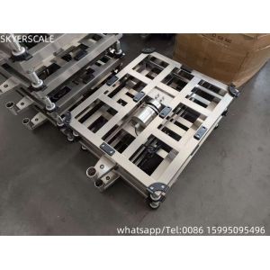 Digital Bench Scale Waterproof Stainless Steel 500x600mm 500kg Weighing Print