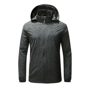 Oem Factory Manufacturer Custom Logo Lightweight Printed Outwear Hooded