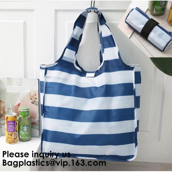 Foldable Handled Polyester Bag, Wholesale New Design Strawberry Polyester Nylon