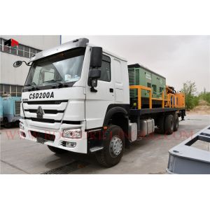 16T Pull Back Capacity CSD200A Hydraulic Well Drilling Rig