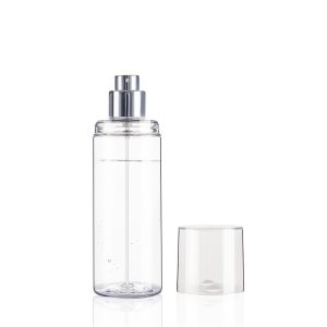 Glossy Luxury Plastic Perfume Spray Bottles , PET Perfume Bottle 100ml
