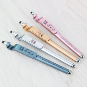25g Custom Logo Printing Double Head Multi-functional Ball Pen for Office