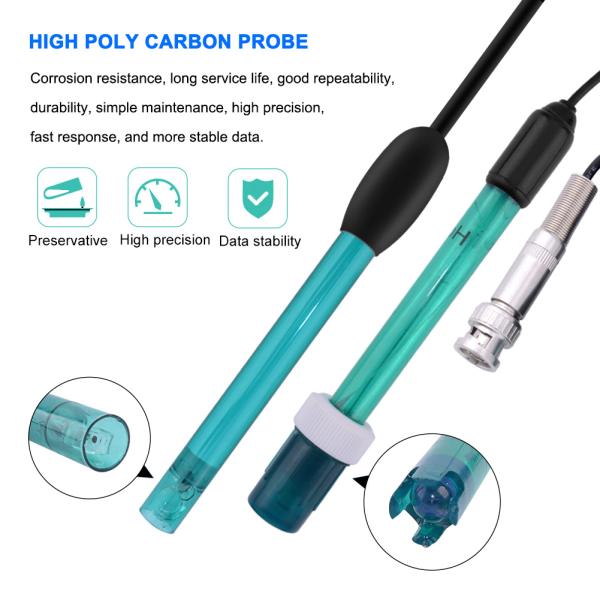 DC6V Seawater 2 In 1 Aquarium Salinity Digital PH Meter