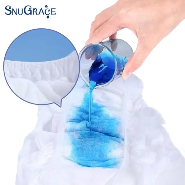 Medical Super Absorbent 4000ml Adult Disposable Diapers for Elderly Incontinence