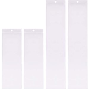 Clear Plastic Zipper Bags Resealable With Hang Hole