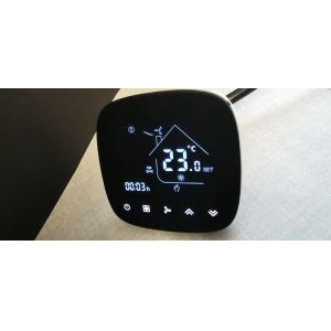 Touch Screen Room Thermostat With Digital Lcd Display Modbus Communication