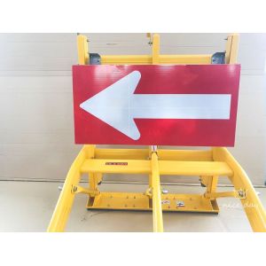 China Foldable Aluminum 3M Reflective Traffic Signs on sale