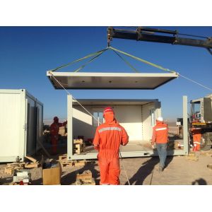 REACHTOP Expandable Prefabricated Container House Office Building Flat Pack