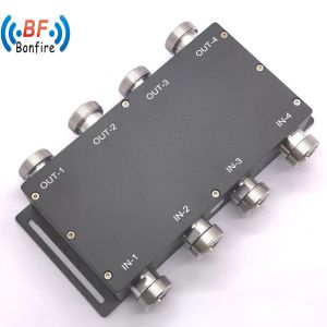 698-4000MHz 4X4 4 in 4 out 300W 155pim RF Hybrid Coupler Hybrid Combiner for Das