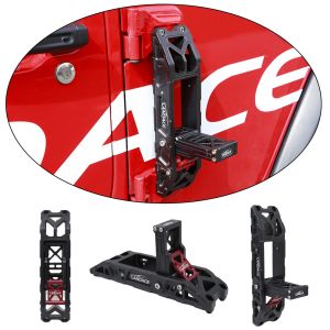 China Customized Door Hinge Side Step for 2018-2022 Jeep Wrangler JL Exterior Accessories on sale