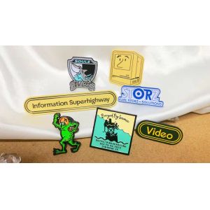 Metal 1.5in Soft Enamel Lapel Pins Badge Metal Hard Custom Metal Pin Badges