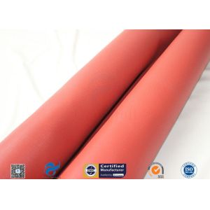 1mm Red Silicone Coated Fiberglass Fabric Cloth Electrical Insulation High