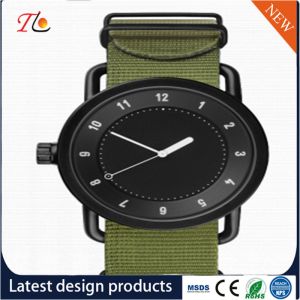 Wholesale Woven Watch with Alloy Case and Custom Logo Fashion Watch Woven Strap