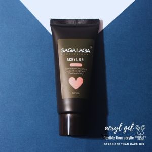 SAGALAGA Nail Extension Acrylic Gel Dual Form Uv/ Led Professional Gel Polish