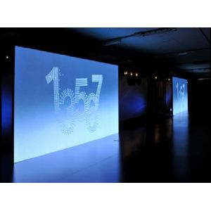 1 / 8 Scan P7.62mm Indoor Led Screens , 1R1G1B Flat Led Display