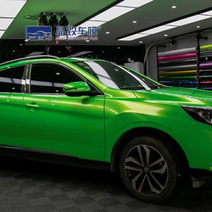 Aiks Apple Green Recoverable Car Body Wrap Sticker Exterior Accessories
