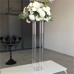 ZT-362 Wedding crystal acrylic wedding centerpiece flower stand