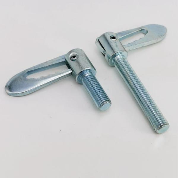 M12 Zinc plate Bolt on type Antiluce Fasteners for Trailer and tailgates