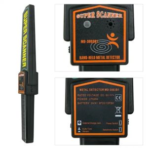 MD-3003B1Adjustable Handheld Metal Detector High Sensitivity with Sound