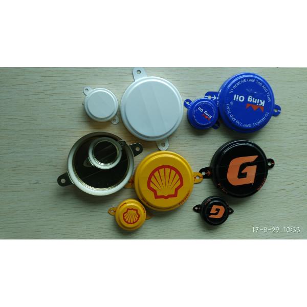 Custom Tab Seal, Tri-Sure, Thread Cover, Vat Flange; Color Printing Can Be