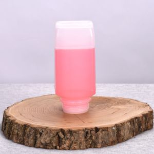 Food Grade Biodegradable Plastic 500ml HDPE Bottle With Screw Cap